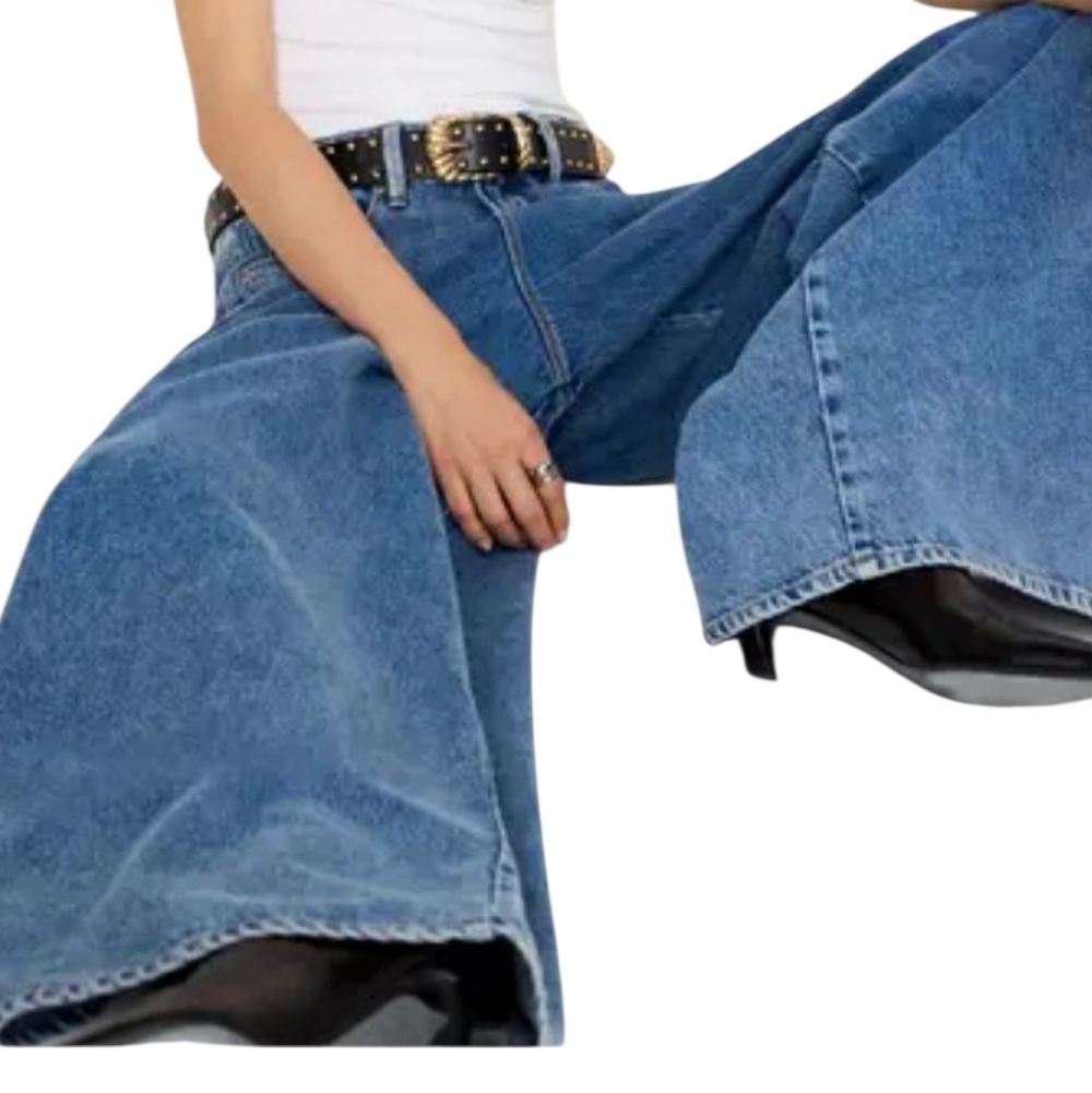 Good American Extreme Wide-Leg Women Jeans 16